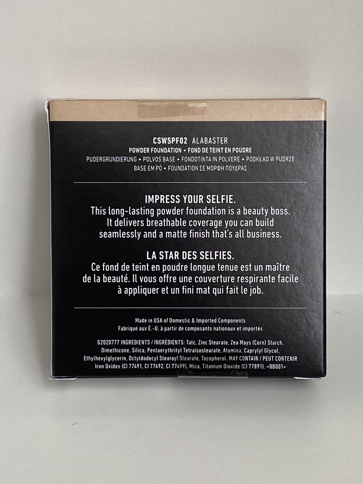 NYX Can't Stop Won't Stop Powder Foundation - Alabaster