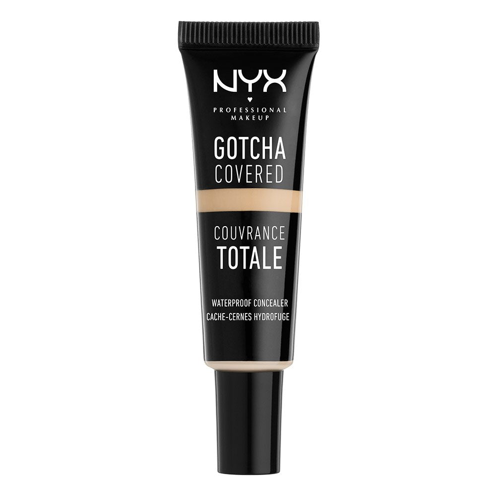 NYX Professional Makeup Gotcha Covered Concealer, Alabaster, 0.27 Fluid Ounce