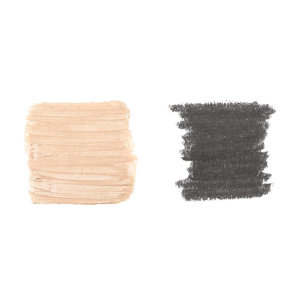 NYX Professional Makeup Sculpt & Highlight Brow Contour, Golden Peach/Black, 1 Count