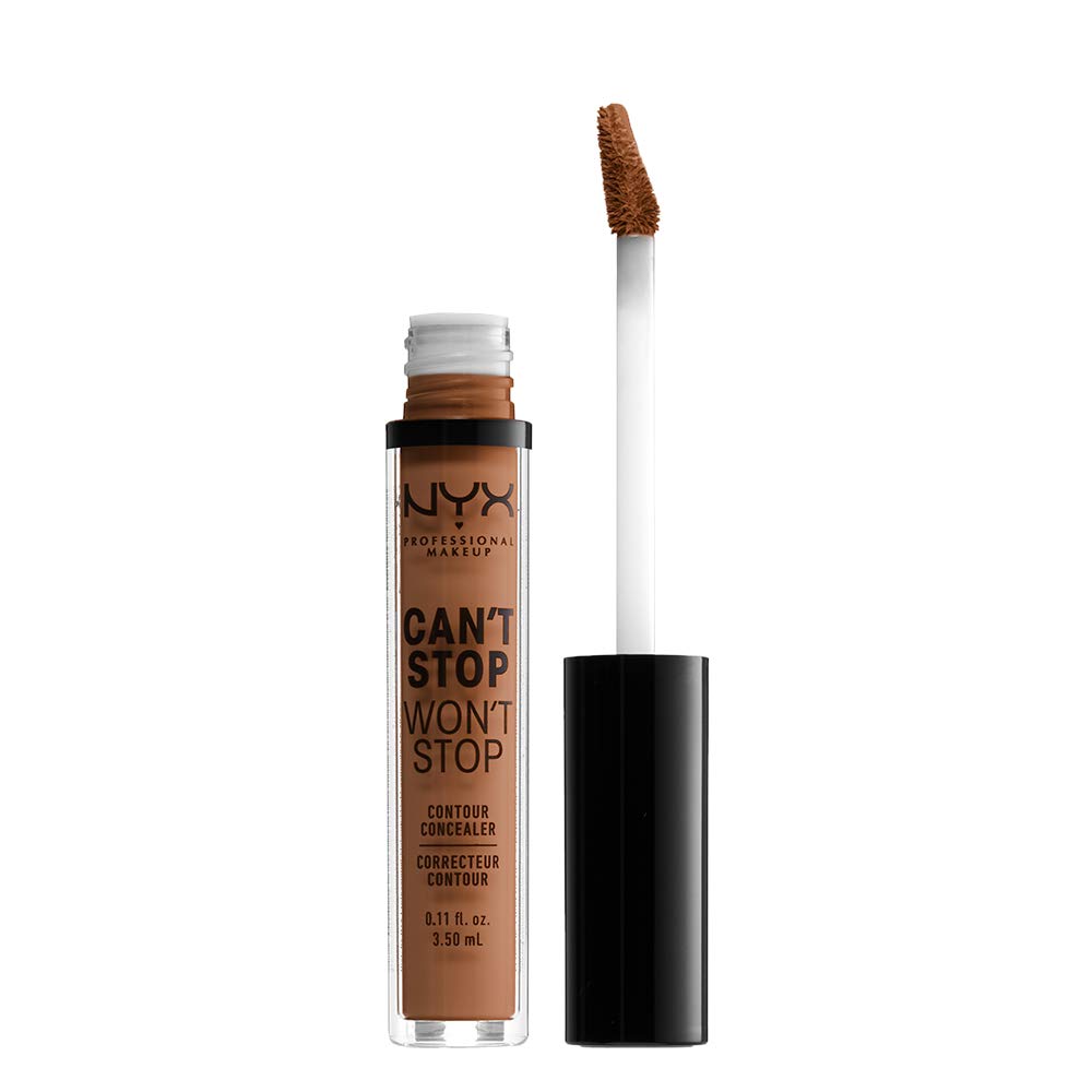 NYX Professional Makeup Can't Stop Won't Stop Concealer, Warm Caramel, 3,50 mL