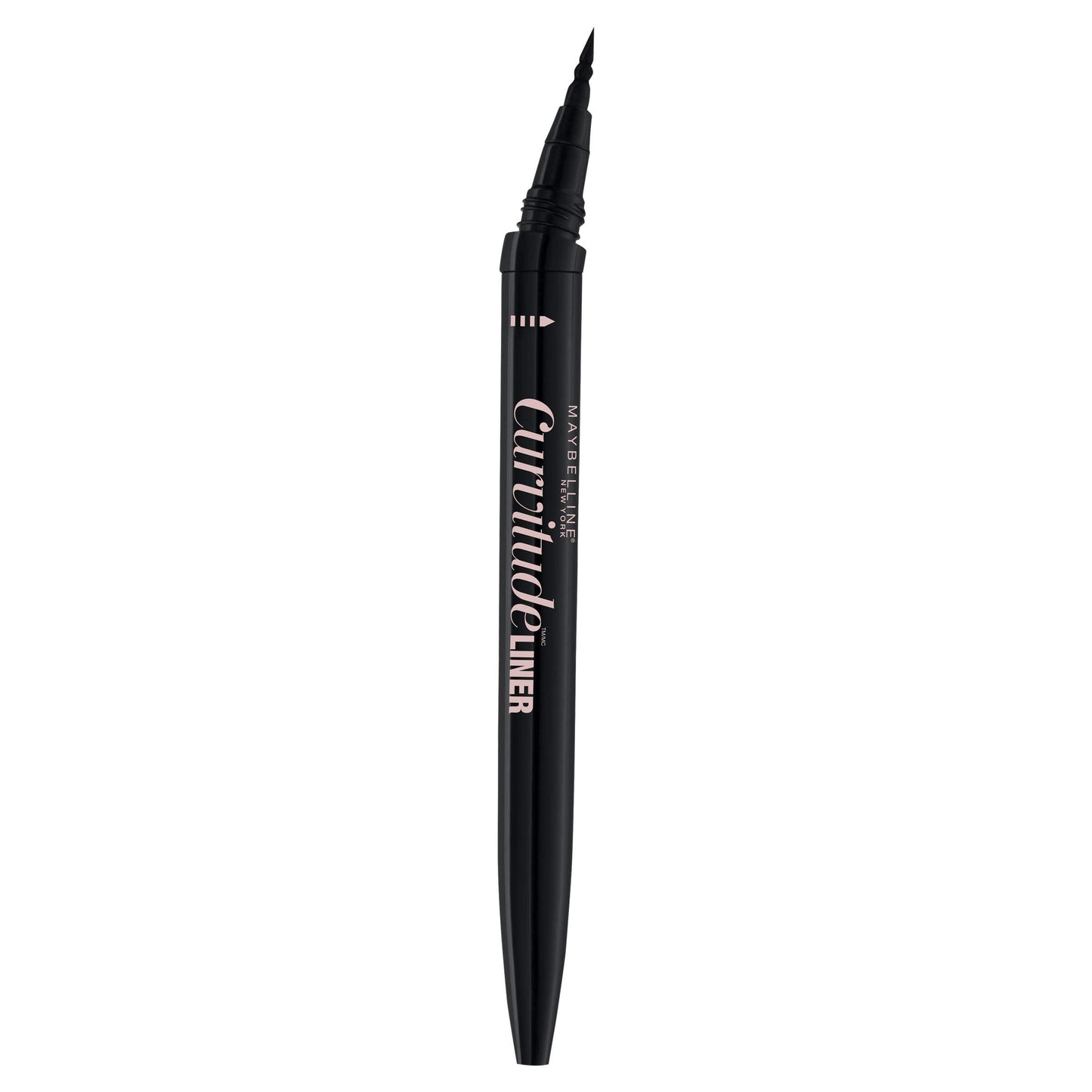 Maybelline New York Curvitude Liner, Black, 0.027 fl. Oz.