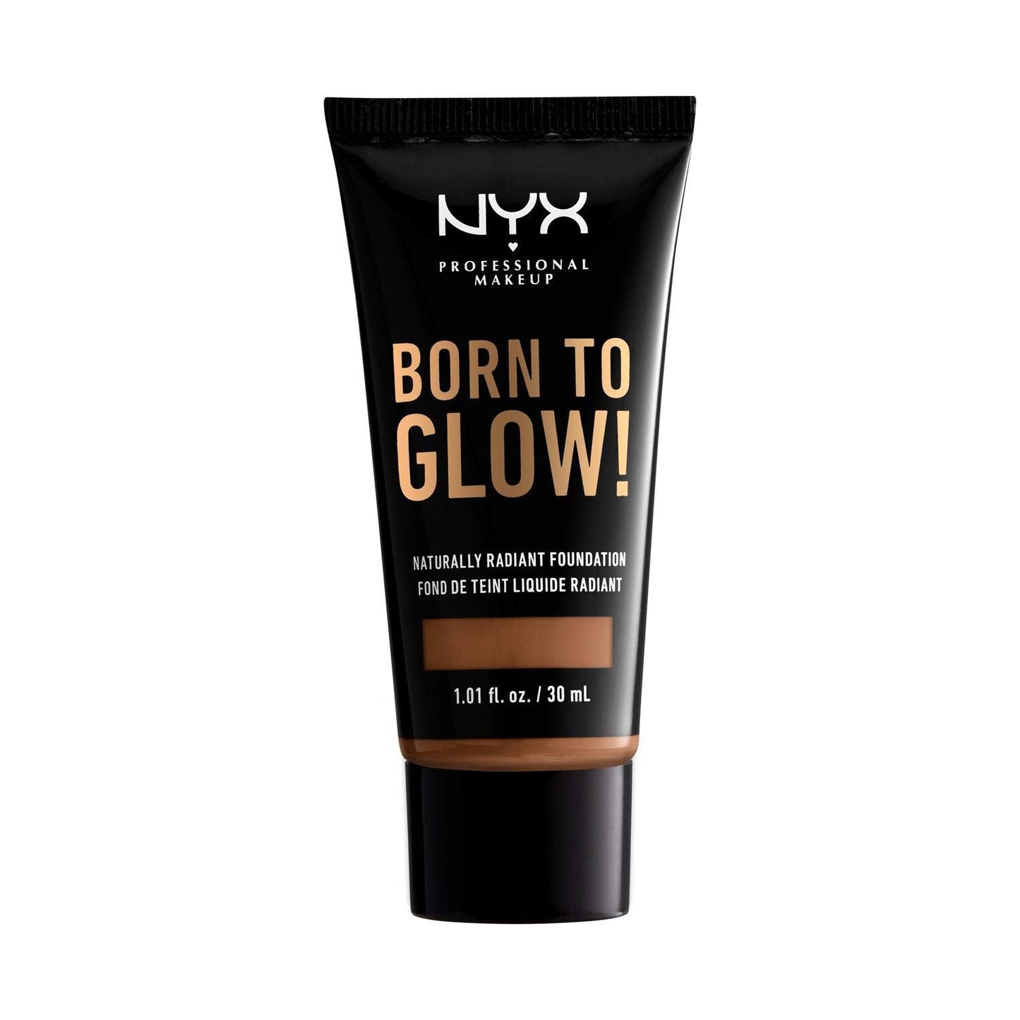 NYX Professional Makeup Born To Glow! Naturally Radiant Foundation, Cappuccino