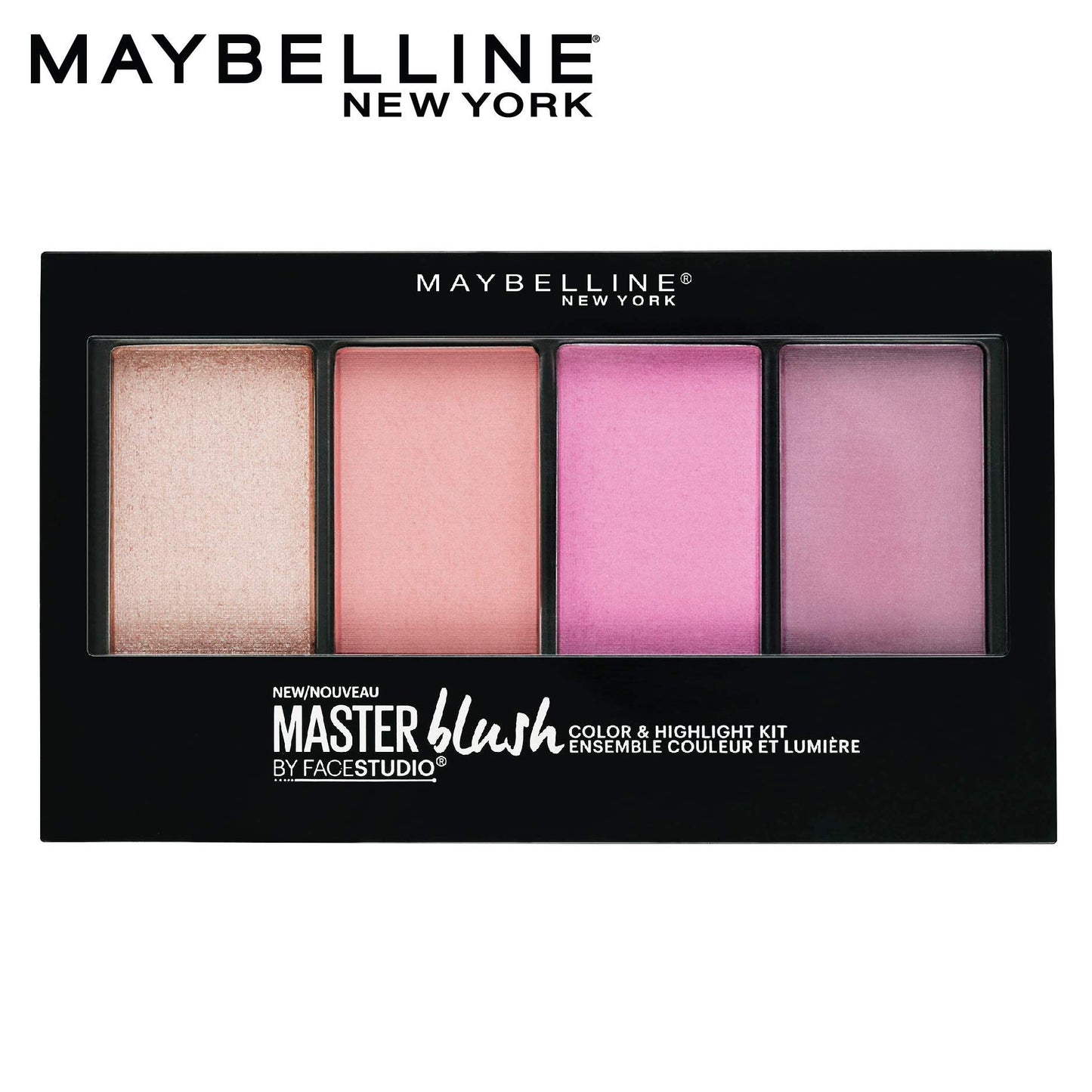 Maybelline New York Facestudio Master Blush Color & Highlight Kit, 0.47 Ounce