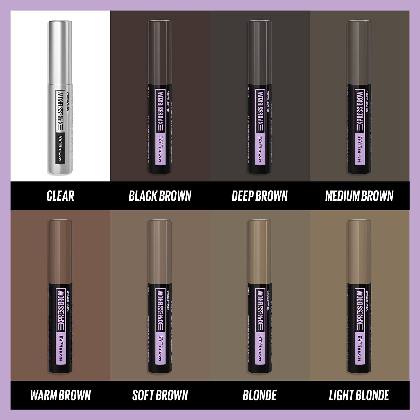 Maybelline New York Brow Fast Sculpt, Shapes Eyebrows, Eyebrow Mascara Makeup, Light Blonde, 0.09 Fl. Oz