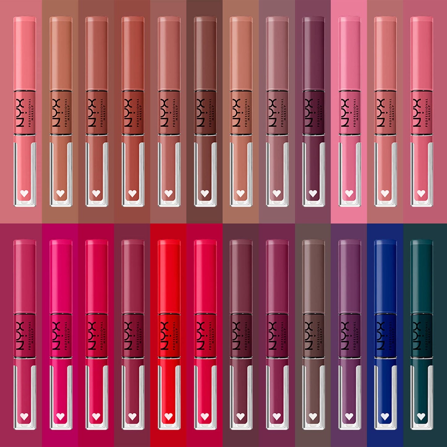 NYX PROFESSIONAL MAKEUP, Shine Loud, High shine lip color, 16HR wear, Vegan Formula - BORN TO HUSTLE (Muted Rose)