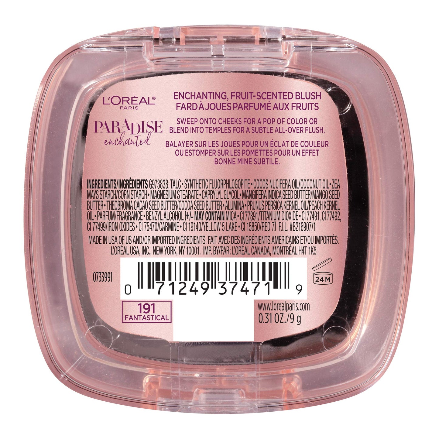 L’Oréal Paris Paradise enchanted blush, fantastical, 9g