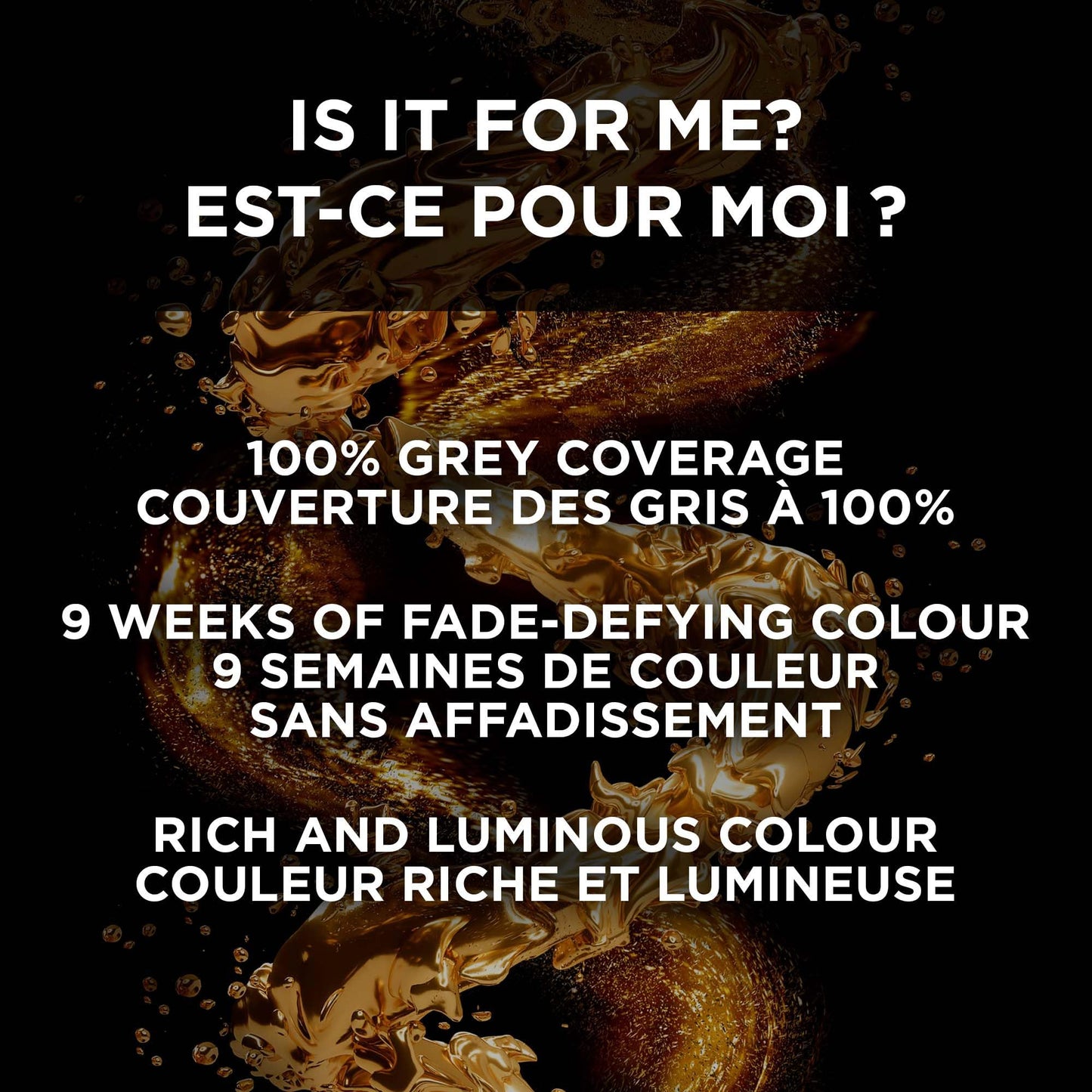 L'Oreal Paris Superior Preference 9 weeks of Luminous Fade-Defying Permanent Hair Dye, 3 Dark Brown, 100% Grey Coverage, 1 Hair Dye Kit (Packaging May Vary)