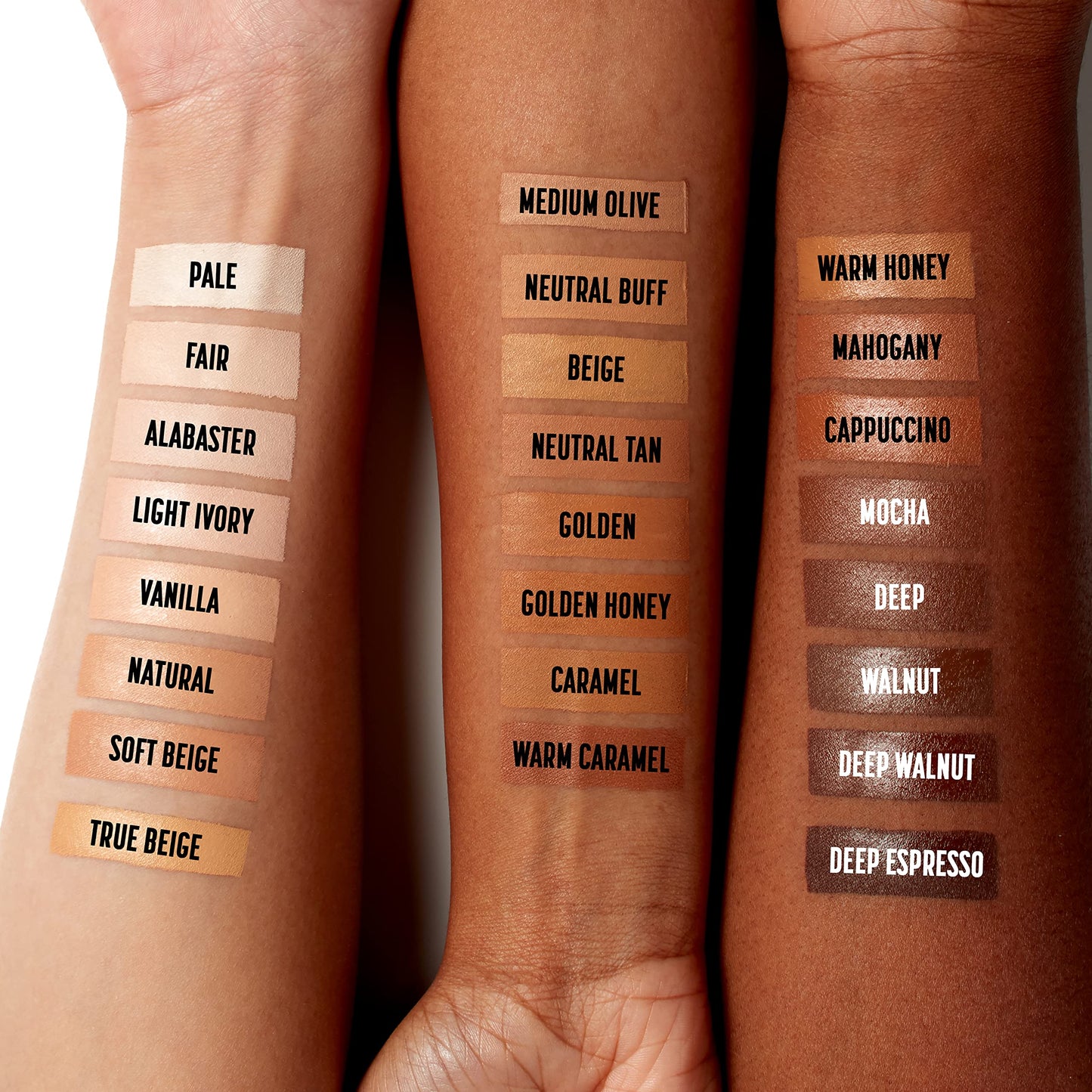 NYX Professional Makeup Can't Stop Won't Stop Concealer, Warm Caramel, 3,50 mL