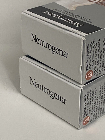 2 x Neutrogena Rapid Firming Peptide Multi Action Eye Cream ~ 0.5 Oz