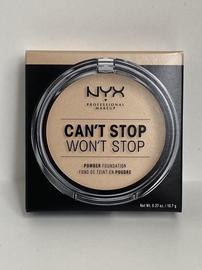 NYX Can't Stop Won't Stop Powder Foundation - Alabaster
