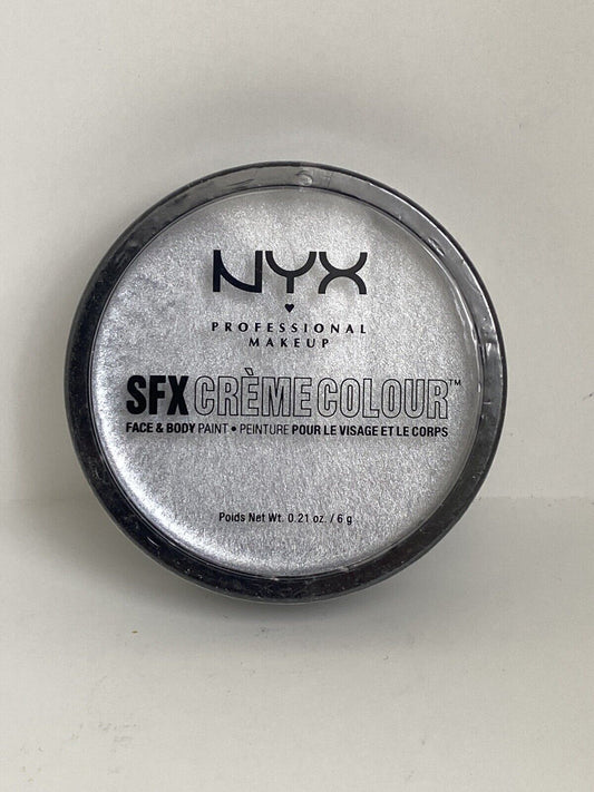 Nyx Cosmetics SFX Creme Color Face and Body Paint 0.21 oz - SILVER
