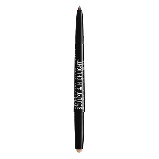 NYX Professional Makeup Sculpt & Highlight Brow Contour, Soft Brown Rose 0.029 Ounce, 1 Count