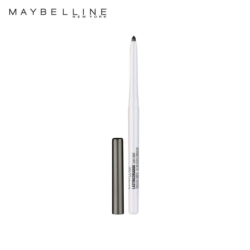 Maybelline New York Lasting Drama Light Eyeliner, Twinkle Black, 0.01 oz.