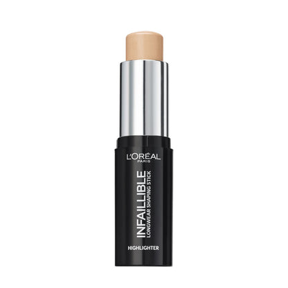 L’Oréal Paris Infallible highlight shaping stick highlighter, gold is cold, 9 g, Gold