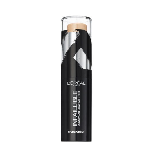 L’Oréal Paris Infallible highlight shaping stick highlighter, gold is cold, 9 g, Gold