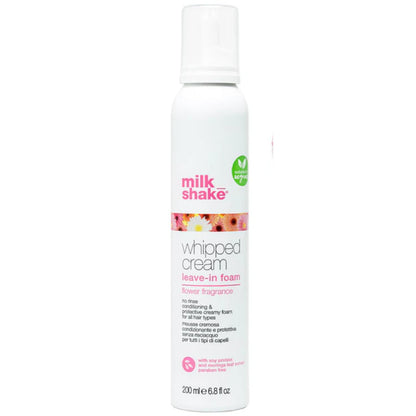 Milk Shake - Whipped Cream Flower - No Rinse Conditioning and Protective Creamy Foam for All Hair Types | 6.8 Fl Oz (200 ml)