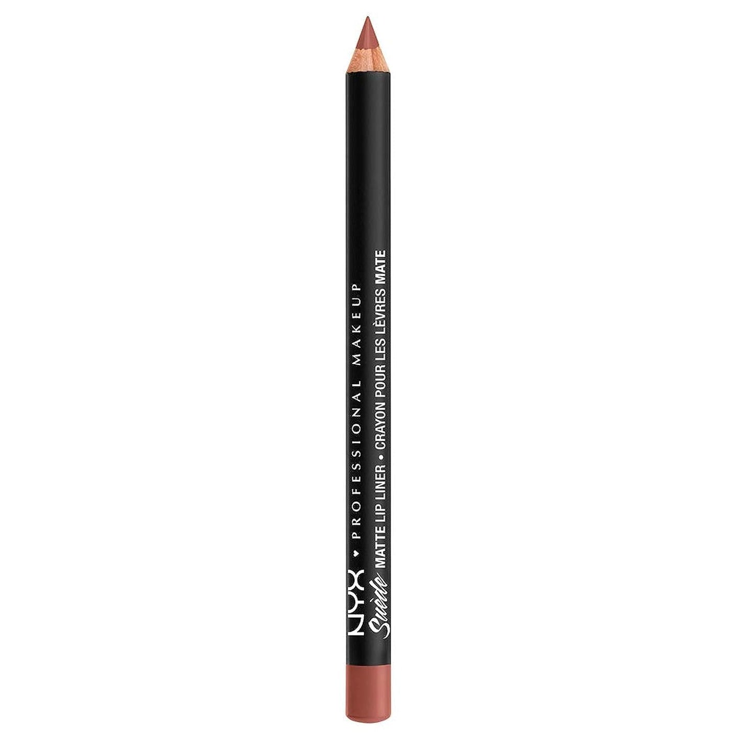 NYX Professional Suede Matte Lip Liner Free Spirit 1 Count
