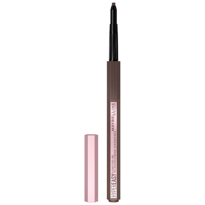 Maybelline Hyper Easy No Slip Pencil Eyeliner Makeup, Medium Brown, 0.001 oz.