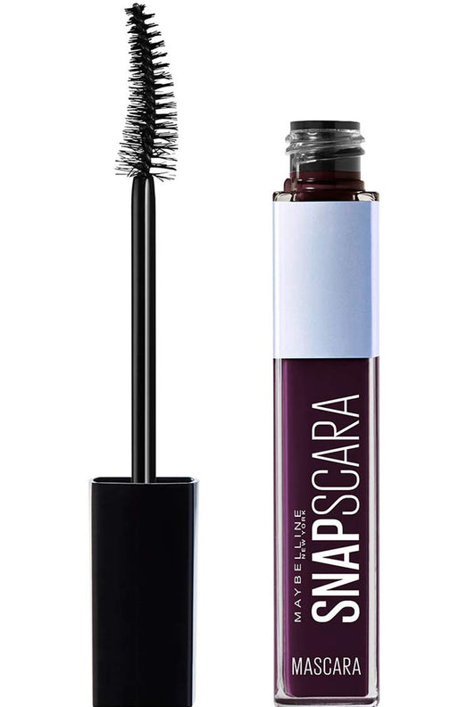 Maybelline New York Snapscara Washable Mascara, Black Cherry, 0.34 Fluid Ounce
