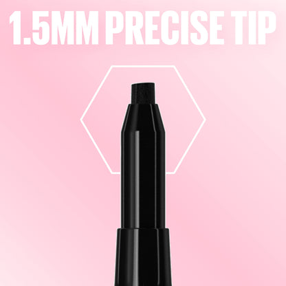 Maybelline Hyper Easy No Slip Pencil Eyeliner Makeup, Medium Brown, 0.001 oz.