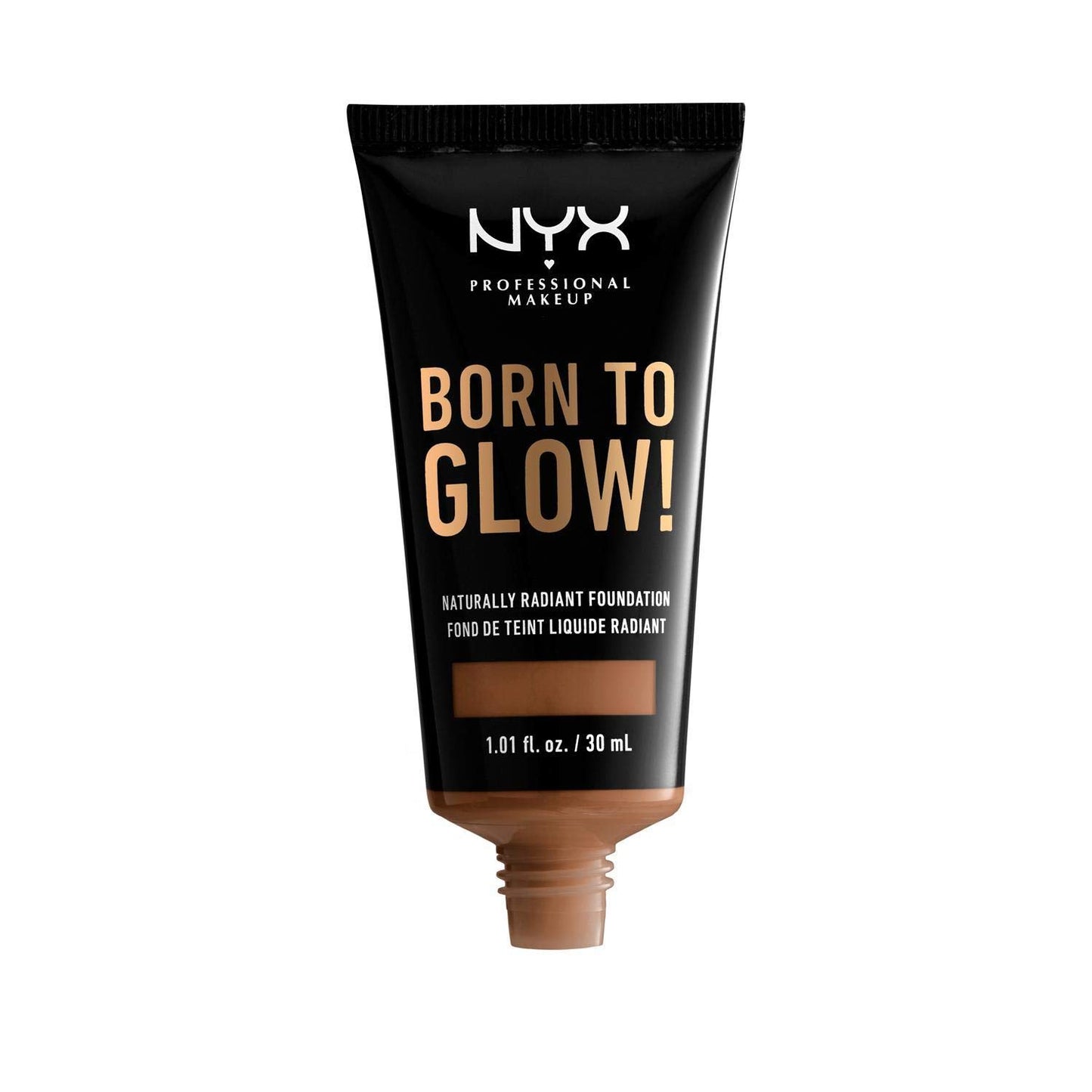 NYX Professional Makeup Born To Glow! Naturally Radiant Foundation, Cappuccino