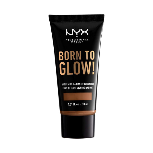 NYX Professional Makeup Born To Glow! Naturally Radiant Foundation, Cappuccino