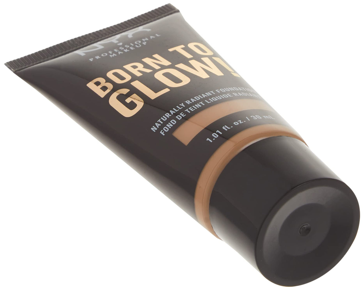 NYX Professional Makeup Born to Glow! Naturally Radiant Foundation, Natural, 30 mL