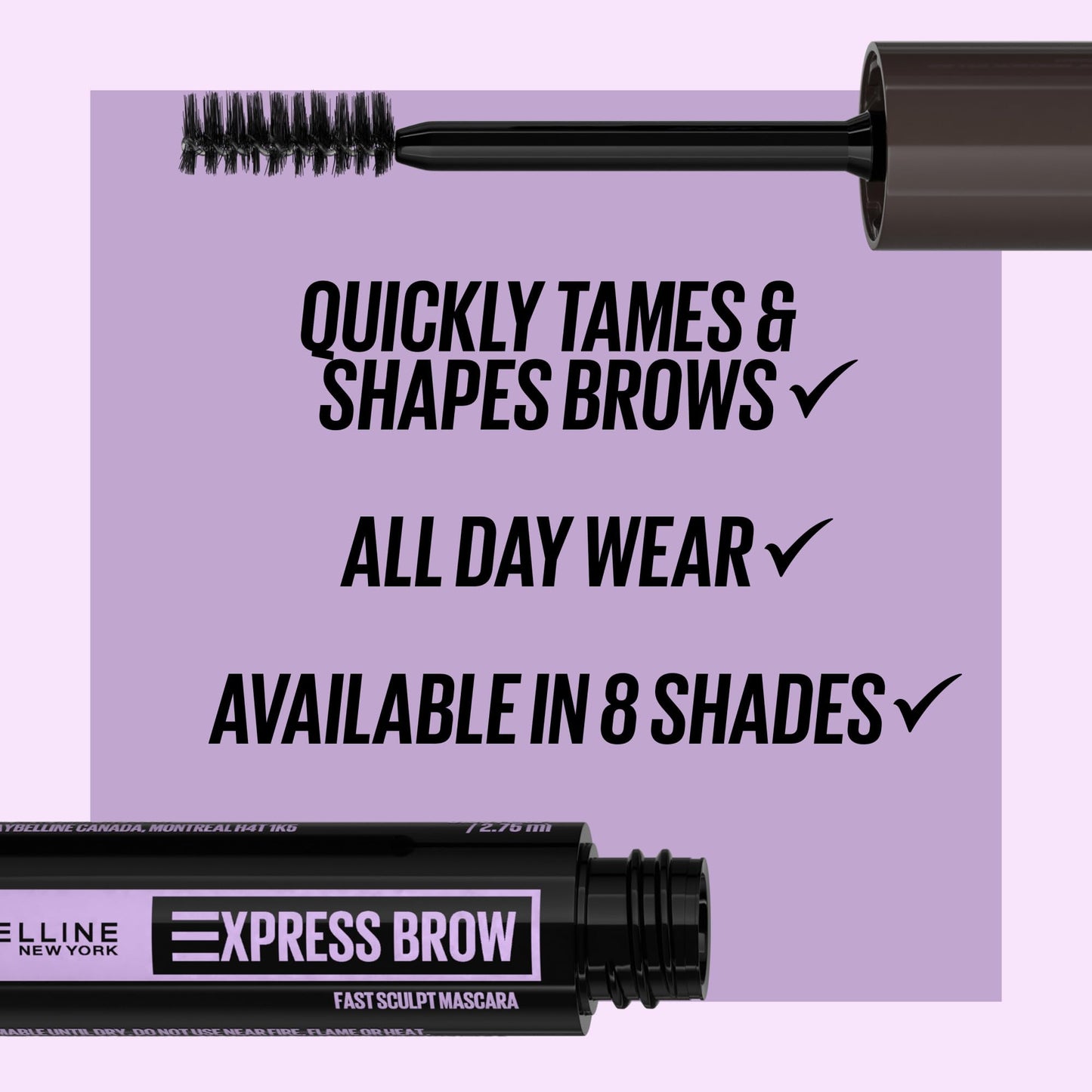 Maybelline New York Brow Fast Sculpt, Shapes Eyebrows, Eyebrow Mascara Makeup, Light Blonde, 0.09 Fl. Oz