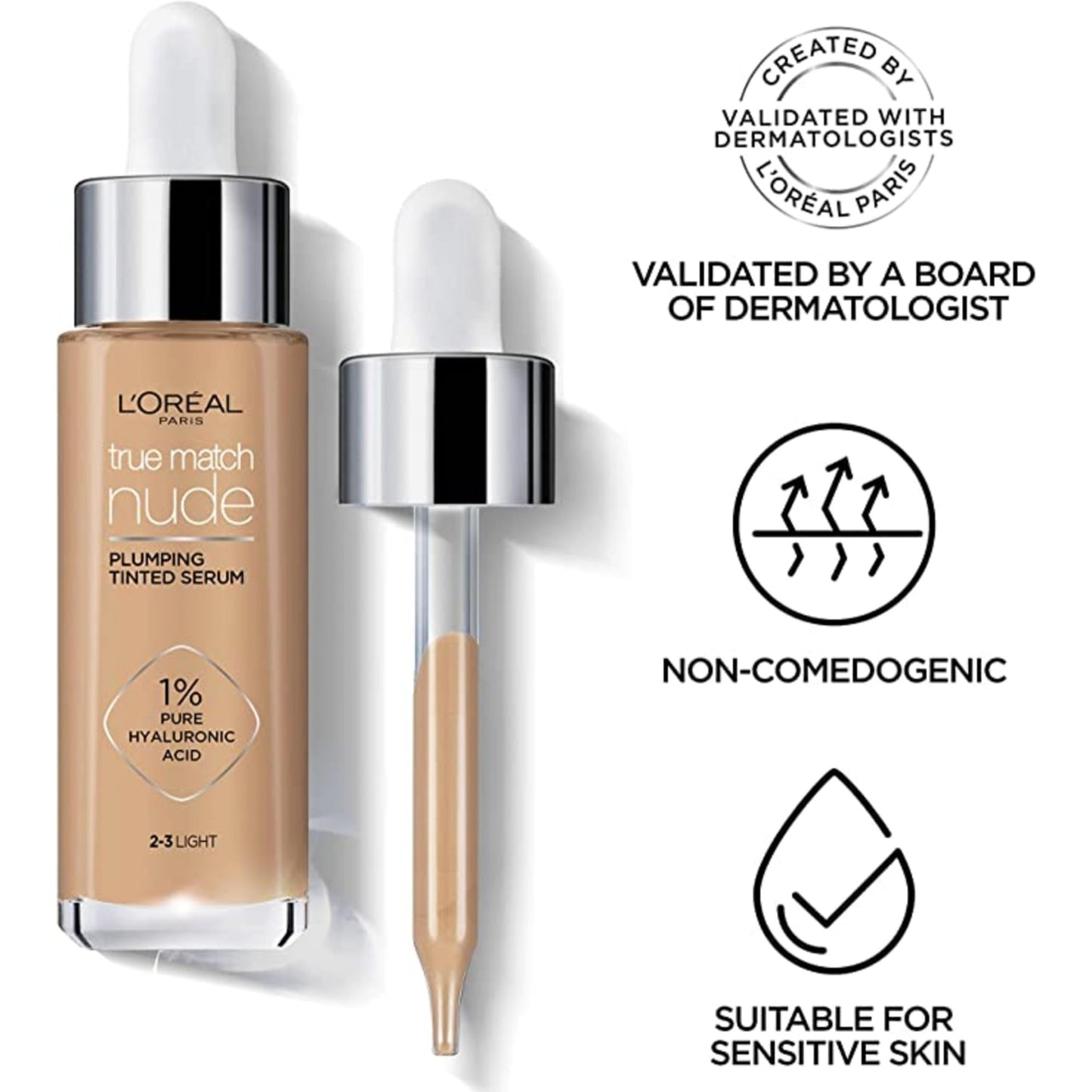 L'Oreal Paris True Match Nude Plumping and Hydrating Tinted Serum