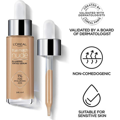 L'Oreal Paris True Match Nude Plumping and Hydrating Tinted Serum