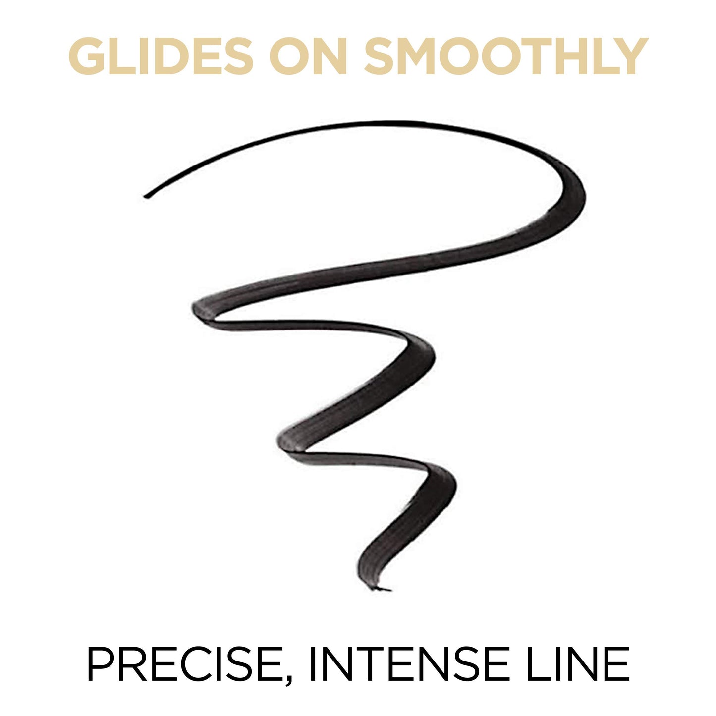 L’Oréal Paris Infallible Gel Lacquer Liner, Blackest Black, 0.09 Fluid Ounce