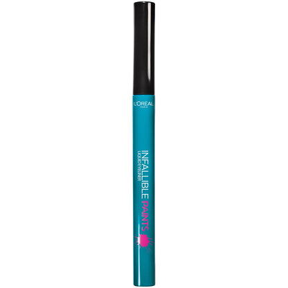 L'Oreal Paris Infallible paints eyeliner intrepid teal, 0.034 Fl Oz