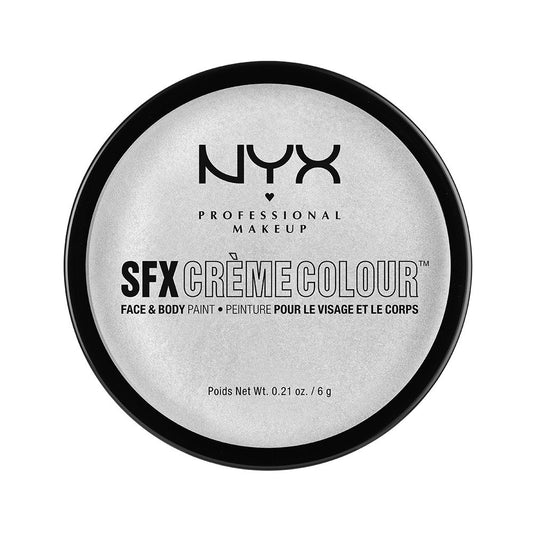 NYX Professional Makeup Sfx Creme Colour, Silver 0.21 Ounce, 1 Count (SFXCC12)