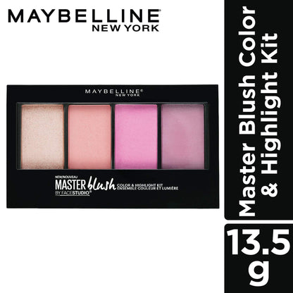 Maybelline New York Facestudio Master Blush Color & Highlight Kit, 0.47 Ounce