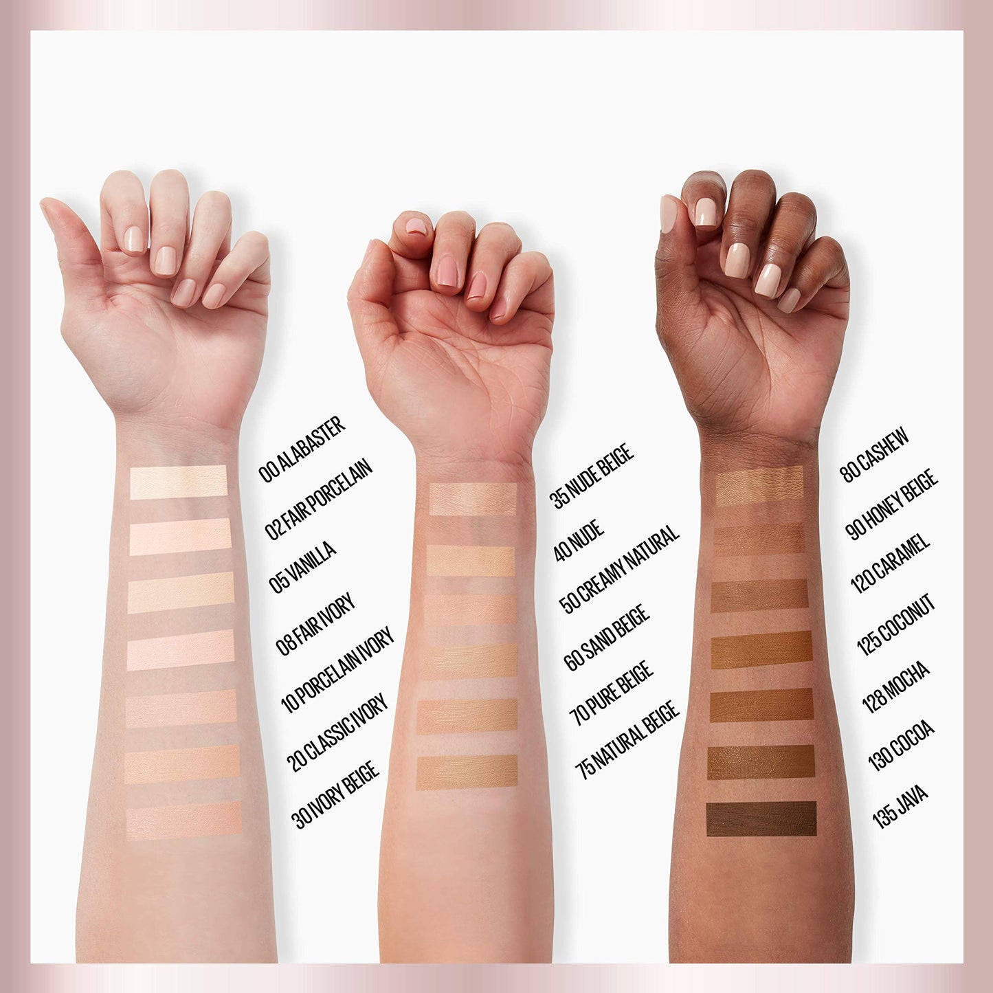 Maybelline New York Radiant Liquid Medium Coverage Hydrating Foundation, Fair Ivory, 30 Milliliters