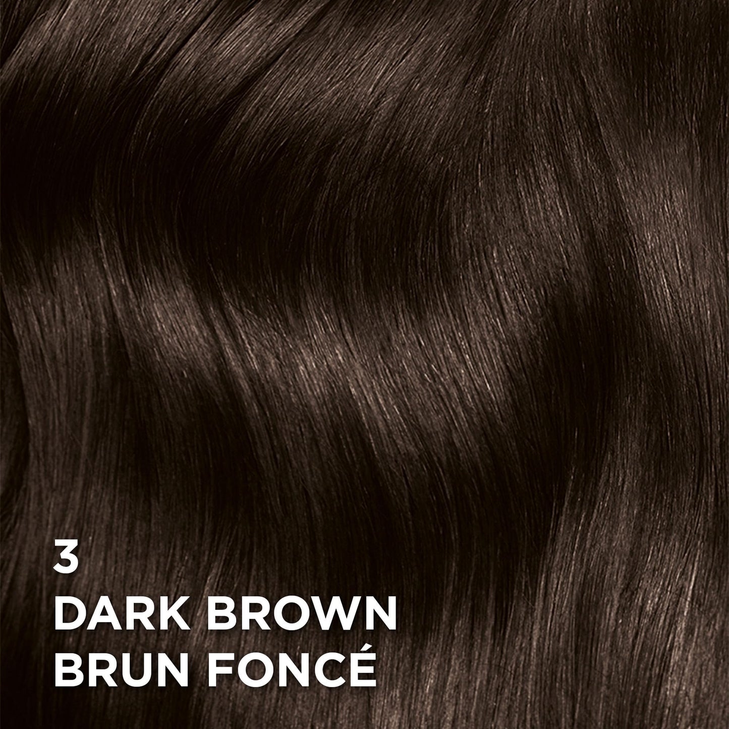 L'Oreal Paris Superior Preference 9 weeks of Luminous Fade-Defying Permanent Hair Dye, 3 Dark Brown, 100% Grey Coverage, 1 Hair Dye Kit (Packaging May Vary)