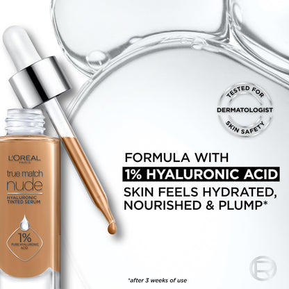 L'Oreal Paris True Match Nude Plumping and Hydrating Tinted Serum